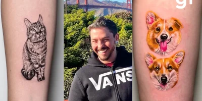 Tatuador de Mato Grosso eterniza pets com técnica realista nos Estados Unidos