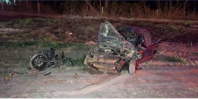 Ultrapassagem irregular causa morte e deixa feridos em acidente na Br-163