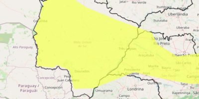 Vendaval atinge Mato Grosso do Sul com ventos de até 60 km/h