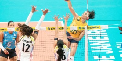 Vôlei feminino brasileiro estreia com vitória dominante sobre a Venezuela no Sul-americano